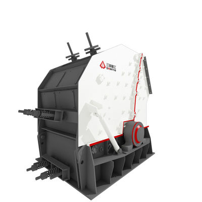 광산 작업용 유압식 개폐 덮개 구조를 갖춘 150 T/H 임팩트 크러셔
