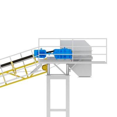 안전 벨트 기울기 컨베이어 750-1250t/H 광업 및 건설용